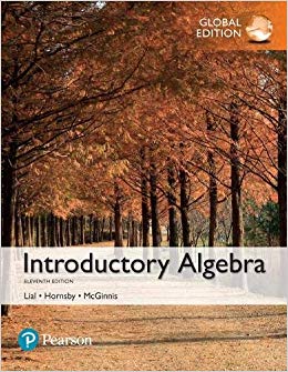 Introductory Algebra, Global Edition 11th edition